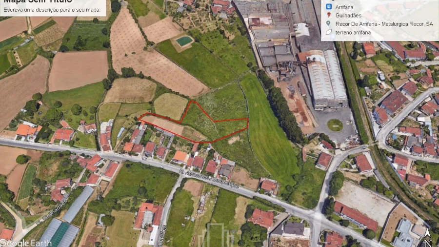 Terreno Agricola ou Rústico para Venda em Arrifana