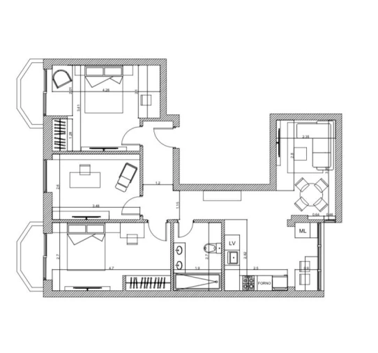 Apartamento T3 para Venda em Barreiro e Lavradio Foto 15