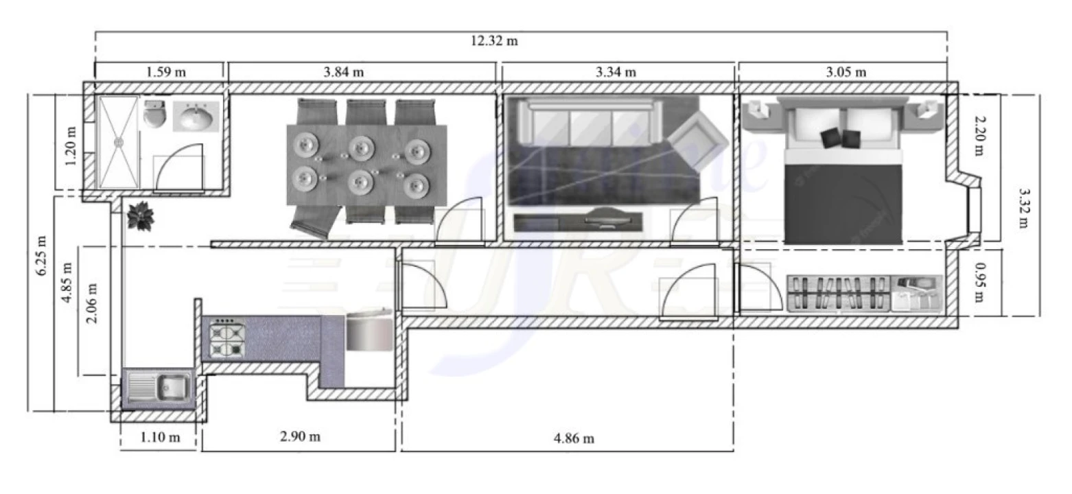 Apartamento T1 para Venda em Campo de Ourique Foto 17