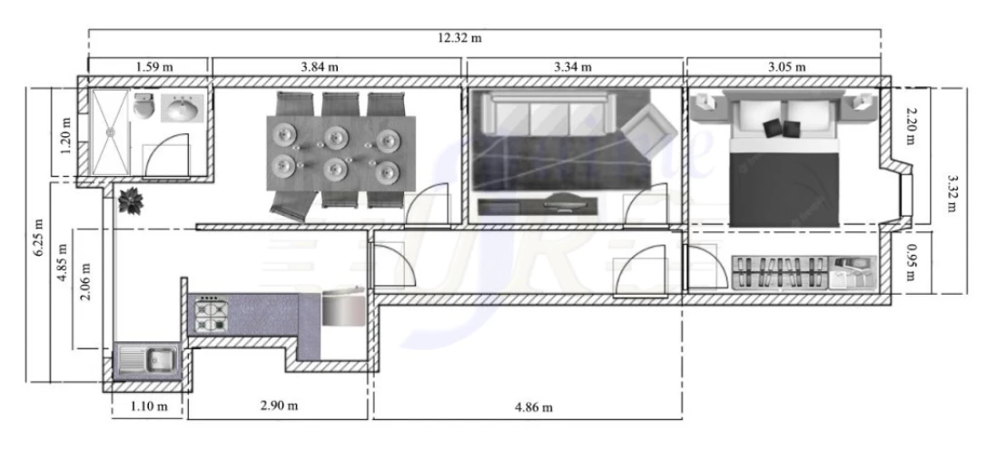 Apartamento T1 para Venda em Campo de Ourique Foto 17