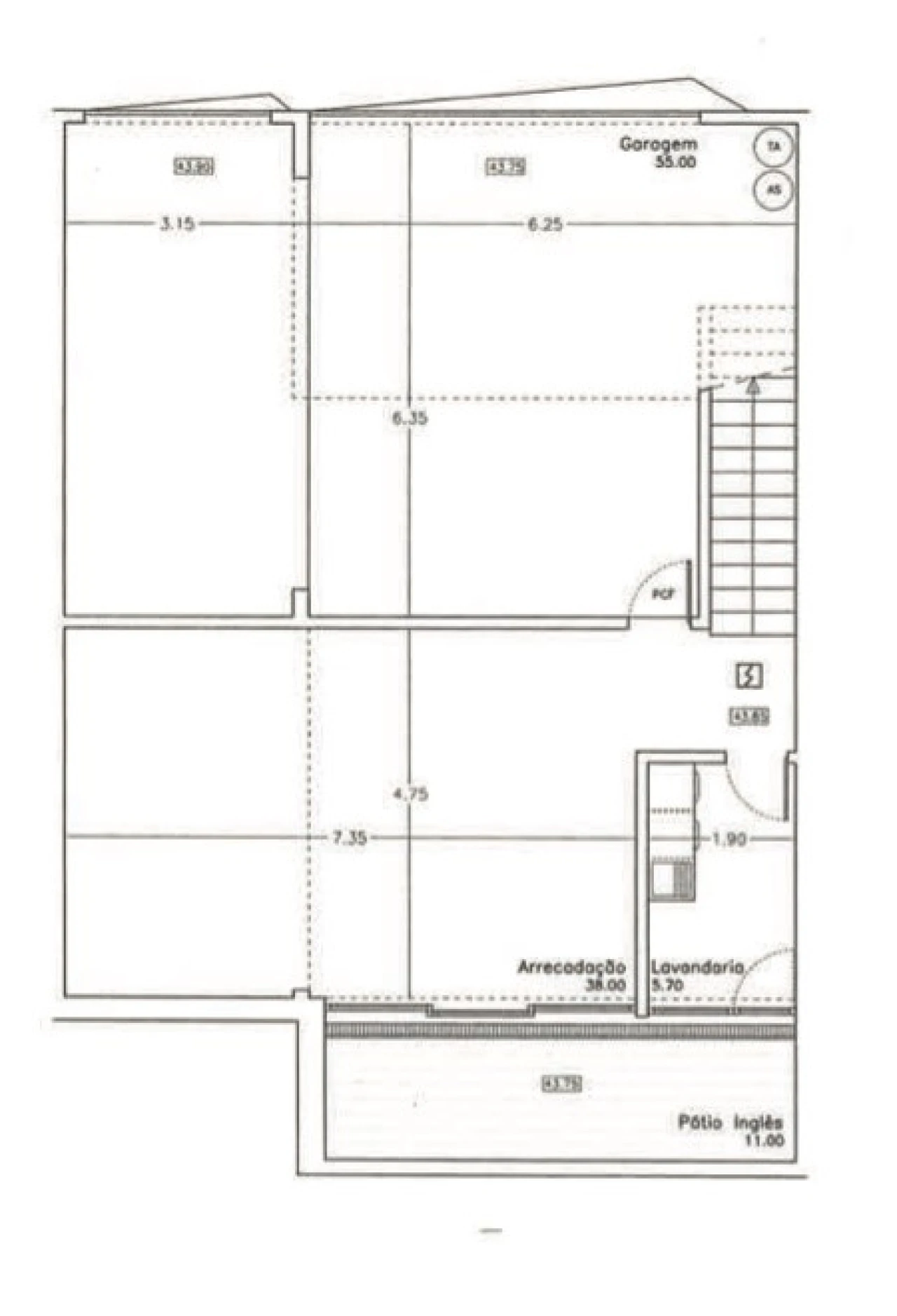 Moradia T3 para Venda em Gulpilhares e Valadares Planta 3