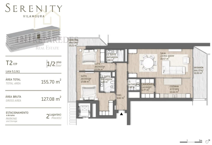 Apartamento T2 para Venda em Quarteira Foto 46