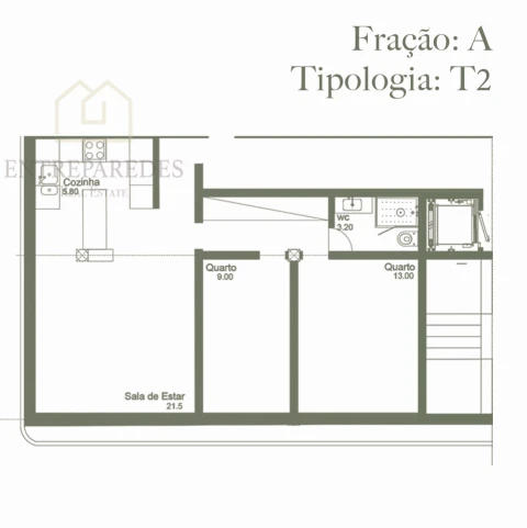 Apartamento T2 para Venda em Rio Tinto