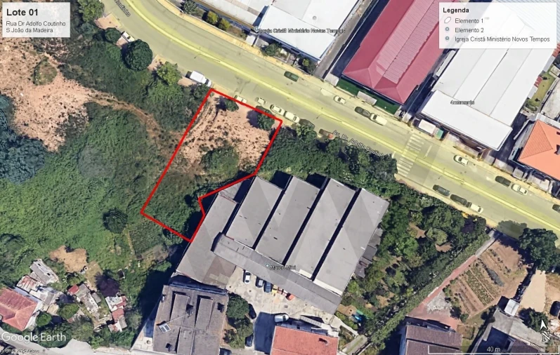 Terreno para Venda em São João da Madeira Foto 1