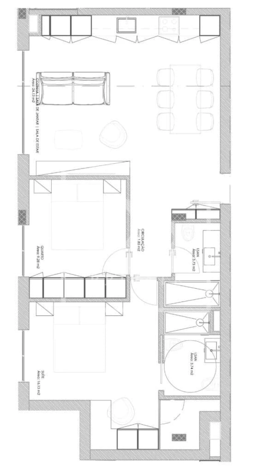 Apartamento T2 para Venda em Oliveira do Douro Foto 26