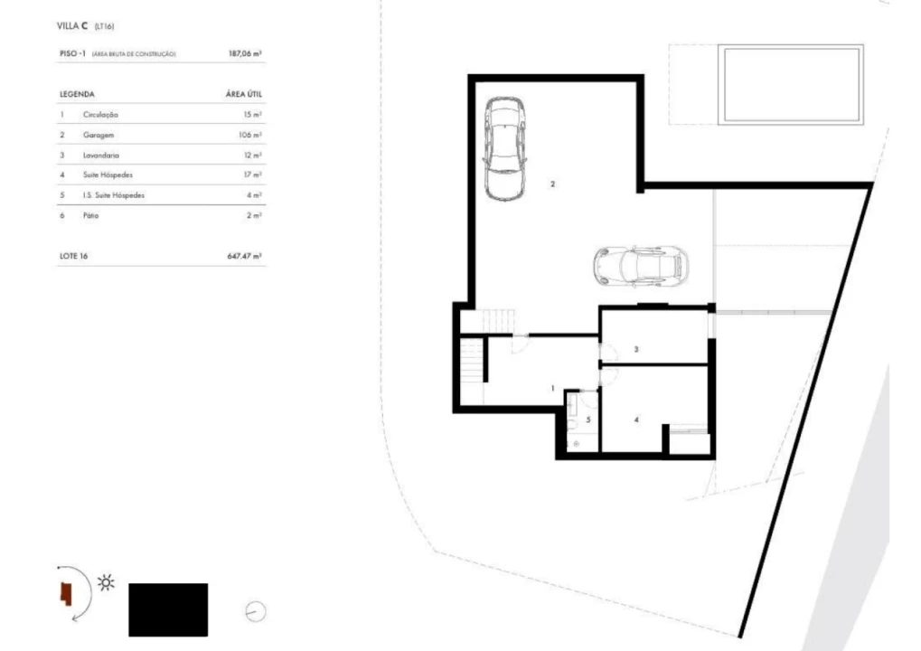 Moradia T5 para Venda em Cascais e Estoril Planta 2