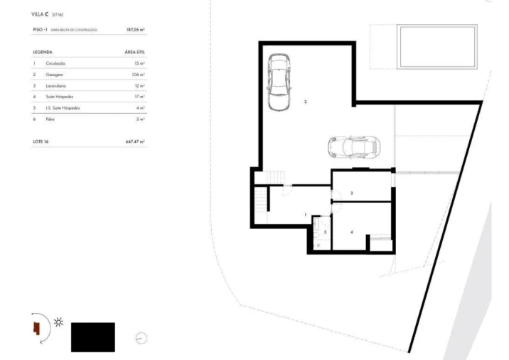 Moradia T5 para Venda em Cascais e Estoril Planta 2