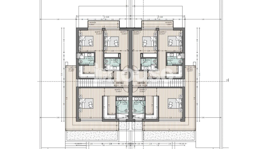 Moradia T3 para Venda em Aguas Santas Foto 37