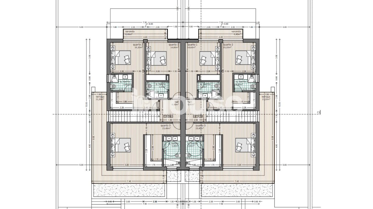 Moradia T3 para Venda em Aguas Santas Foto 37