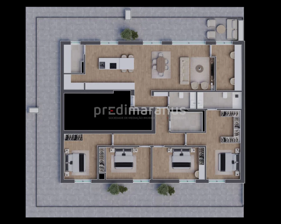 Apartamento T4 para Venda em Telões Foto 1