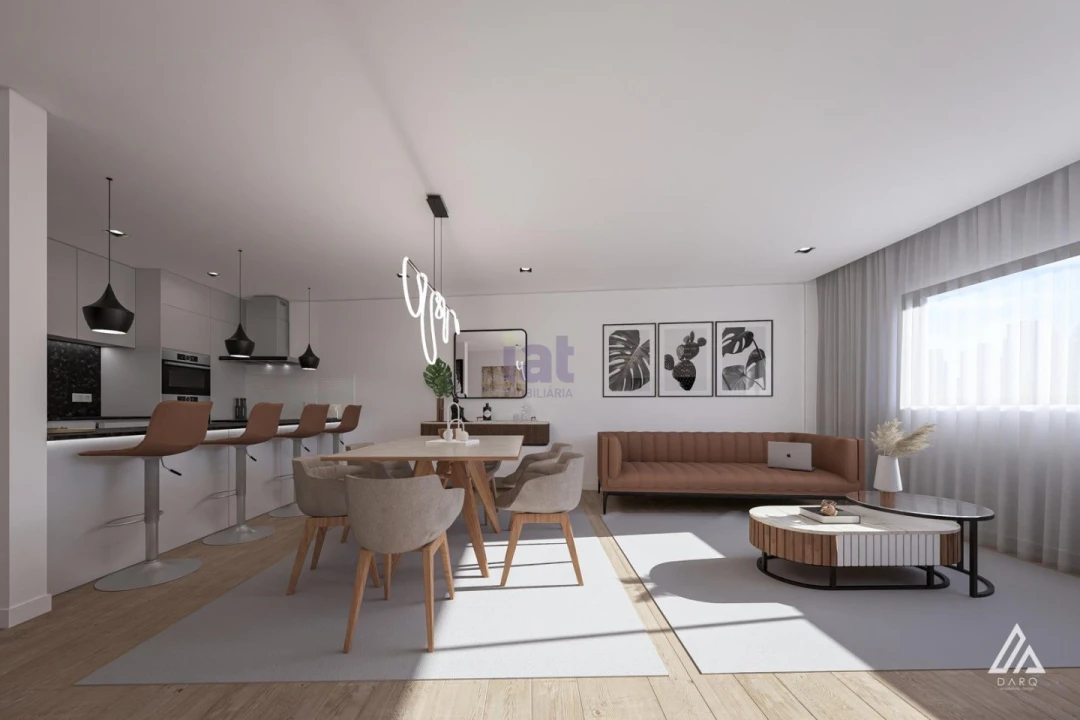 Apartamento T1 para Venda em Palmeira de Faro e Curvos Foto 8