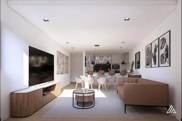 Apartamento T1 para Venda em Palmeira de Faro e Curvos Foto 9