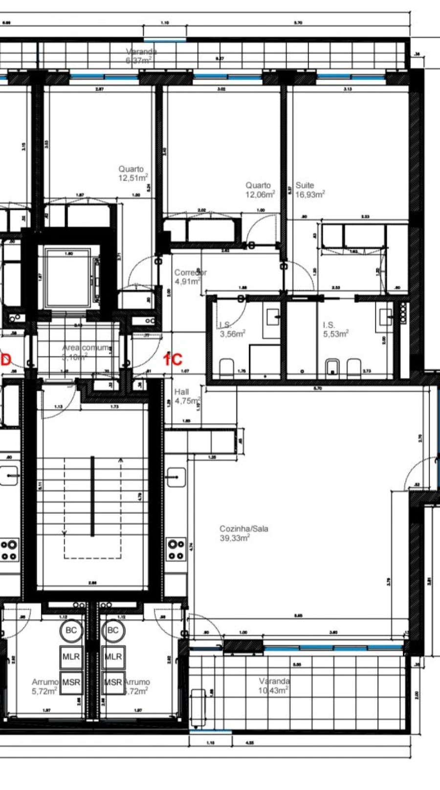 Apartamento T3 para Venda em Glória e Vera Cruz Foto 16