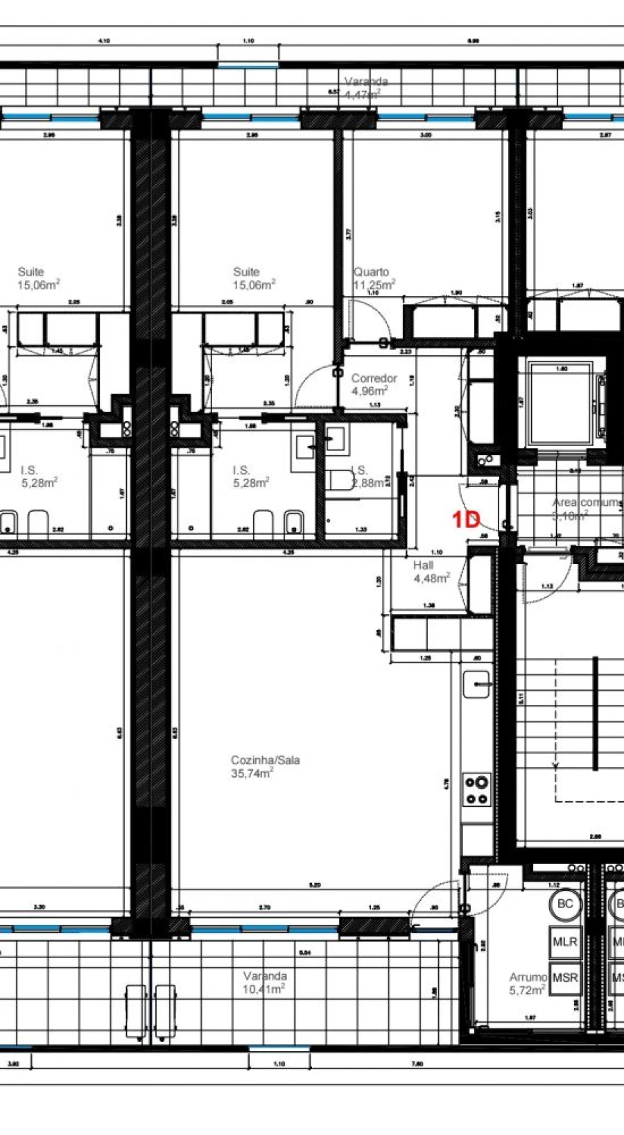 Apartamento T2 para Venda em Glória e Vera Cruz Foto 16