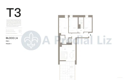 Apartamento T3 para Venda em Santa Marinha e São Pedro da Afurada