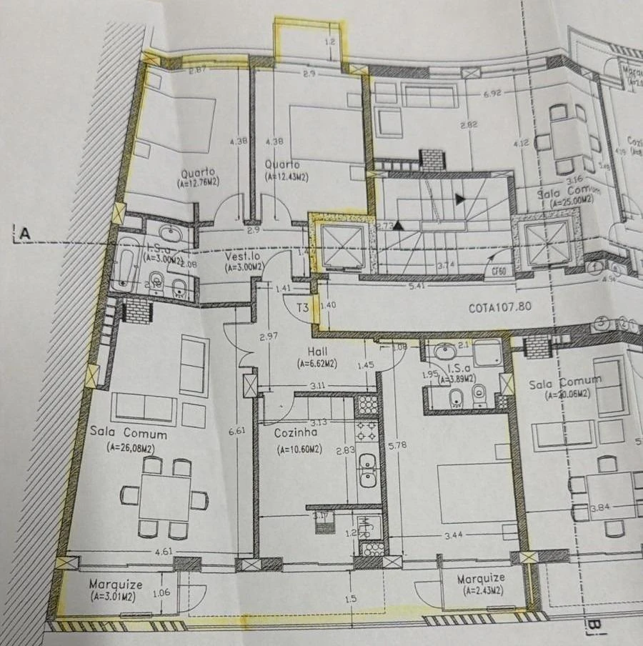 Apartamento T3 para Venda em Viseu Foto 19