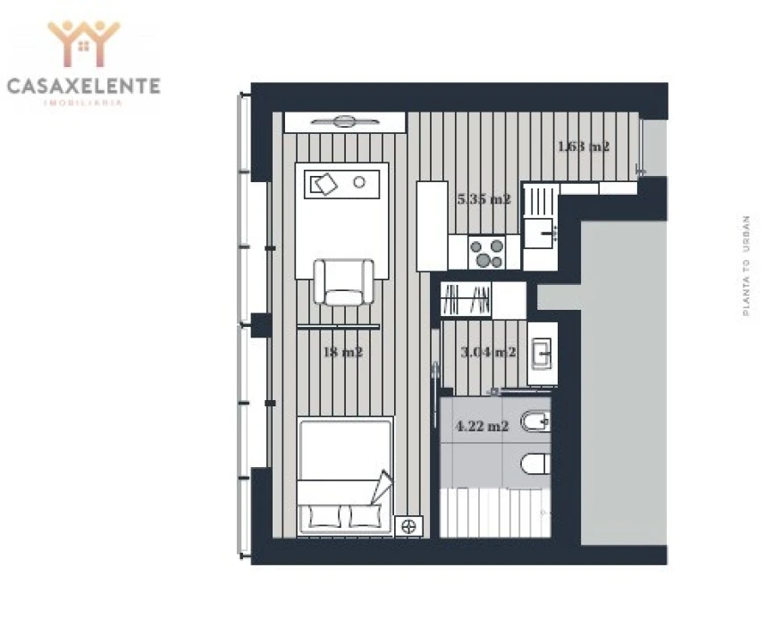 Apartamento T1 para Venda em Marvila Foto 62