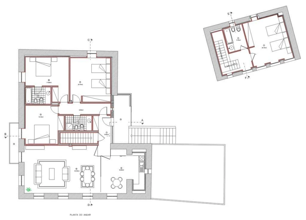 Moradia T6 para Venda em Gondifelos, Cavalões e Outiz Foto 19