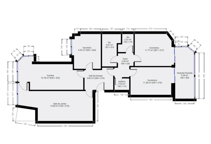 Apartamento T3 para Arrendamento em Almada, Cova da Piedade, Pragal e Cacilhas Foto 22
