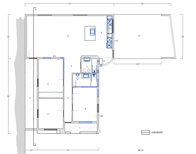 Moradia T3 para Venda em Canelas e Fermelã Planta 4