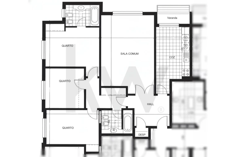 Apartamento T3 para Venda em Santo António dos Cavaleiros e Frielas Foto 24