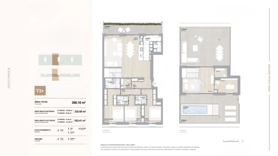 Apartamento T3 para Venda em Aldoar, Foz do Douro e Nevogilde Planta 1