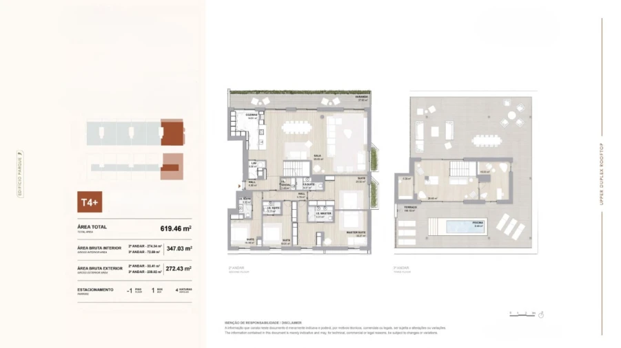 Apartamento T4 para Venda em Aldoar, Foz do Douro e Nevogilde Planta 1
