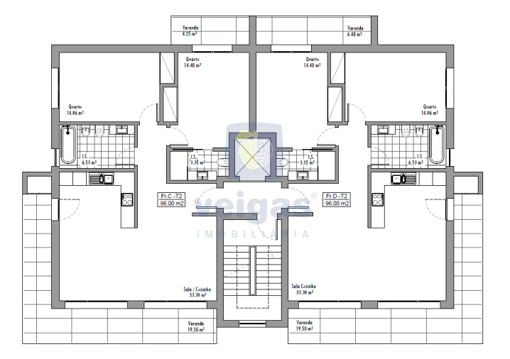 Apartamento T2 para Venda em Caldas da Rainha - Santo Onofre e Serra do Bouro Foto 5