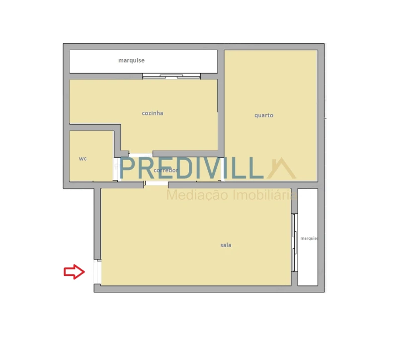 Apartamento T1 para Venda em Arvore Foto 24