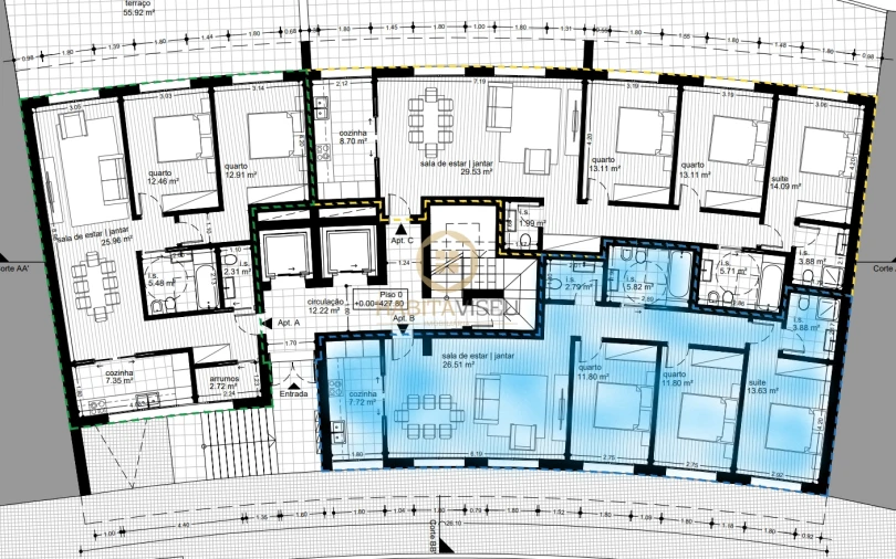 Apartamento T3 para Venda em Repeses e São Salvador Foto 12