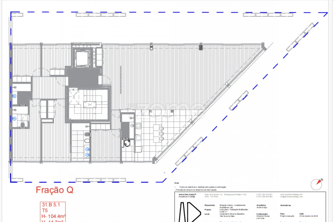 Apartamento T4 para Venda em Canidelo Foto 56