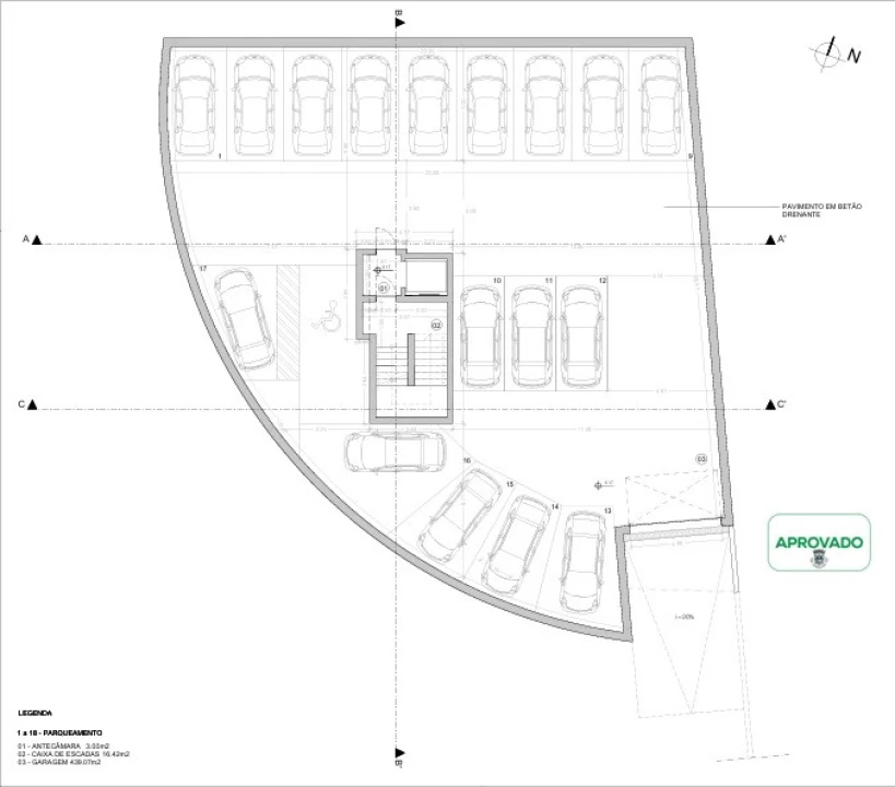 Apartamento T3 para Venda em São Pedro Planta 3
