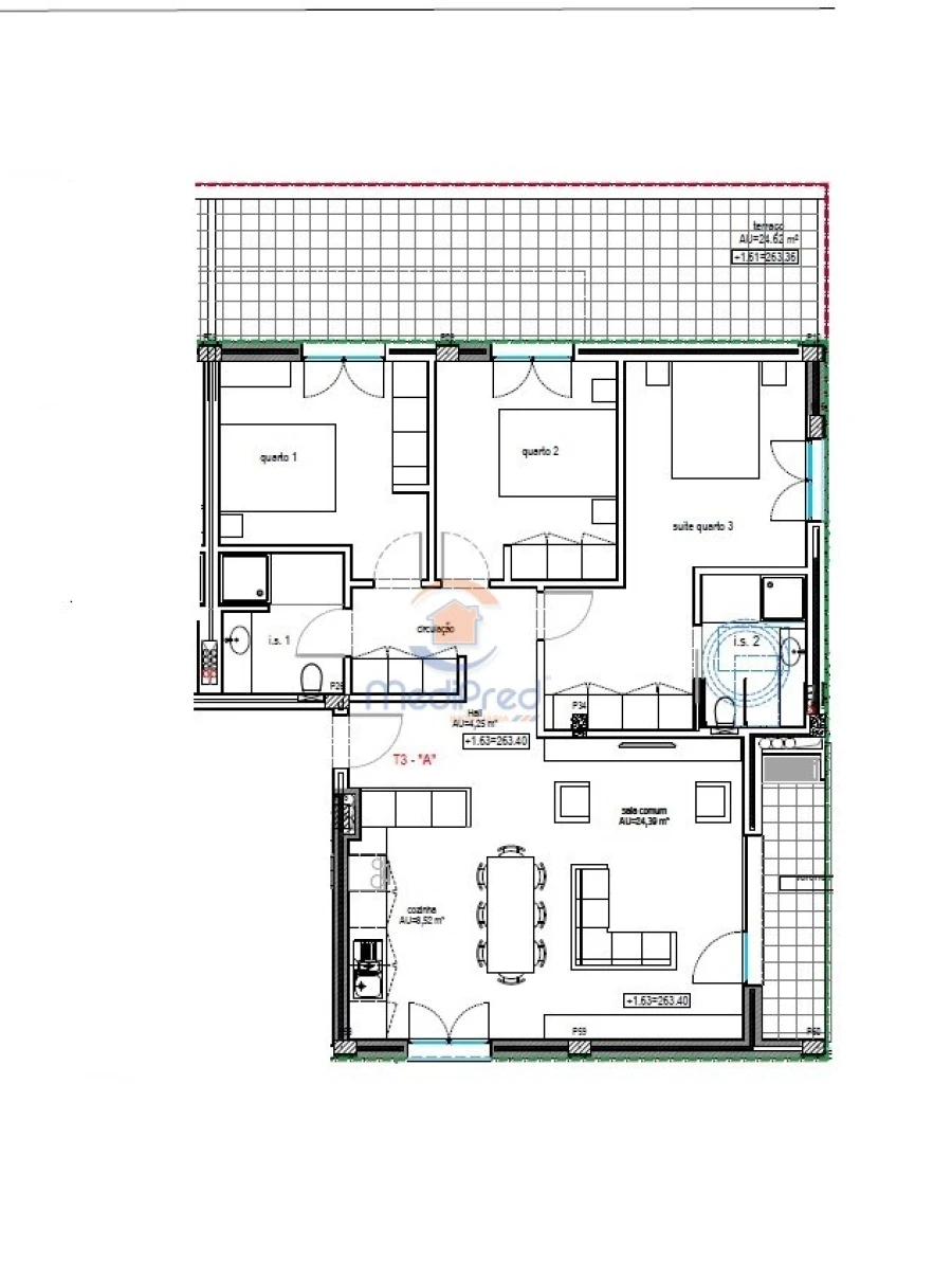 Apartamento T3 para Venda em Ramada e Caneças Foto 15