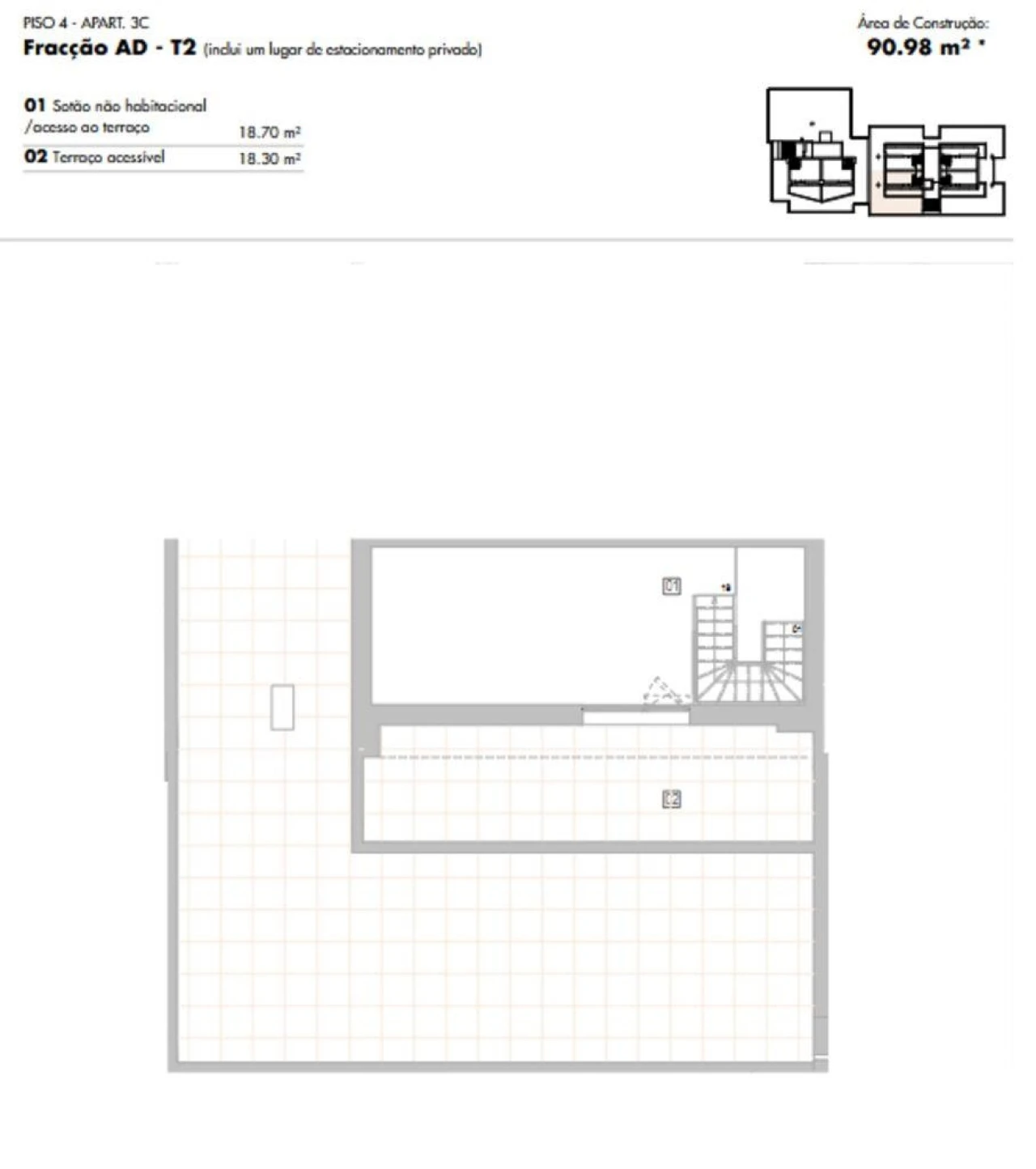 Apartamento T2 para Venda em Lagos (São Sebastião e Santa Maria) Foto 13