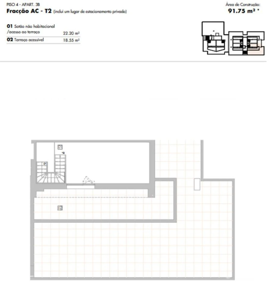 Apartamento T2 para Venda em Lagos (São Sebastião e Santa Maria) Foto 13