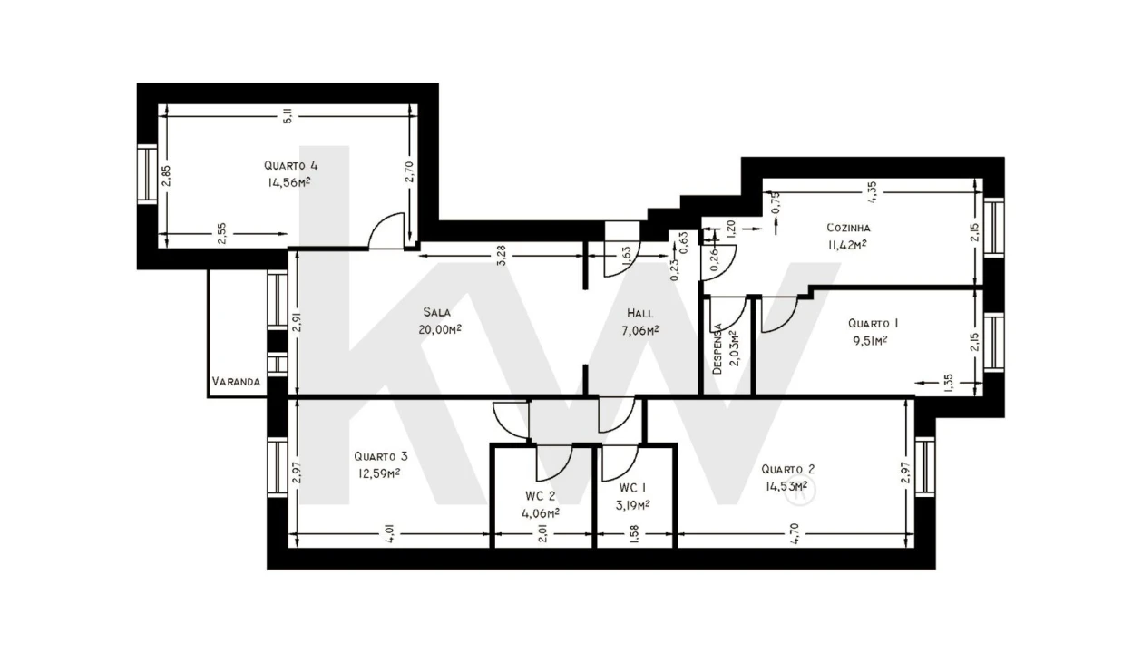Apartamento T4 para Arrendamento em Subportela, Deocriste e Portela Susã Foto 27