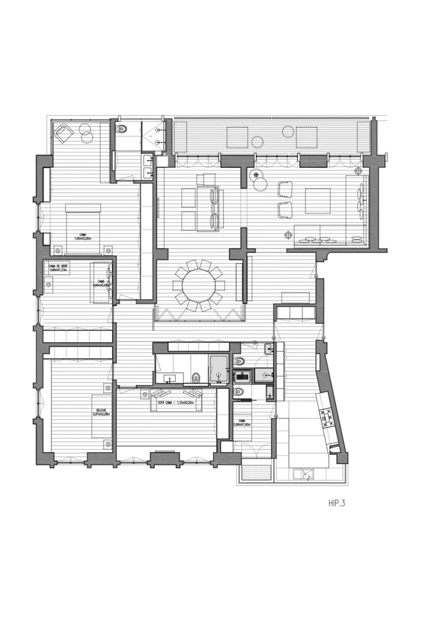 Apartamento T4 para Arrendamento em Campo de Ourique Foto 45