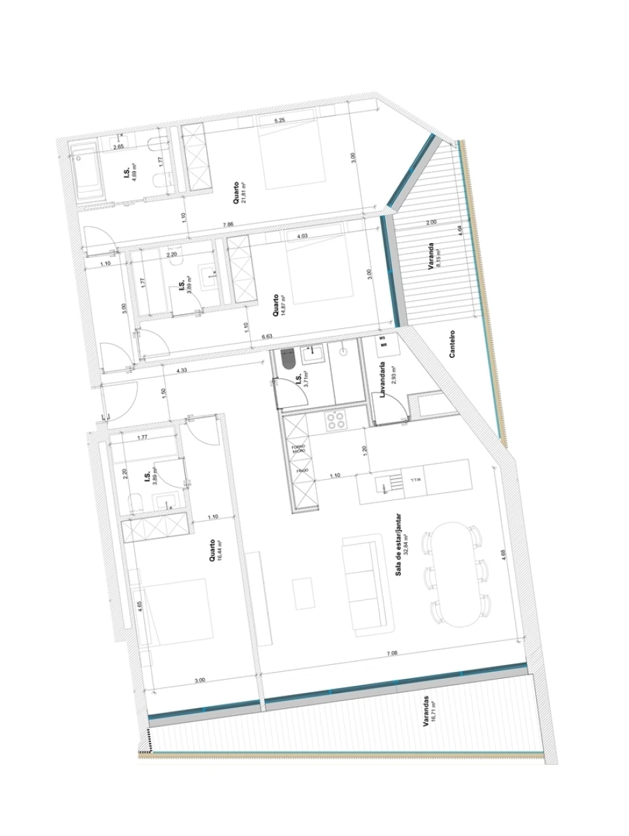 Apartamento T3 para Venda em Olhão Foto 18
