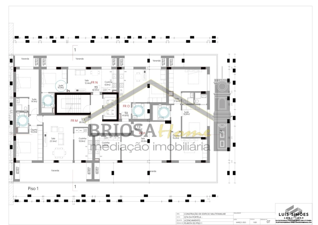 Apartamento T2 para Venda em Santo Antonio dos Olivais Foto 25