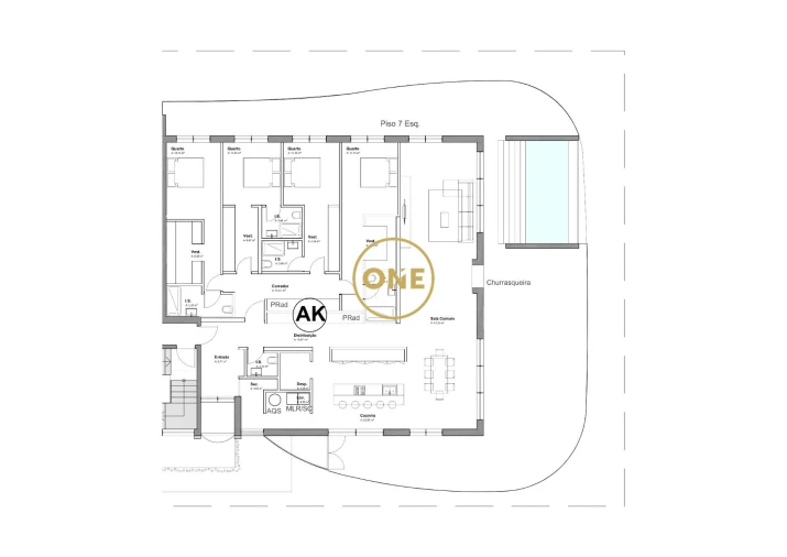 Apartamento T4 para Venda em Nogueira, Fraião e Lamaçães Foto 7