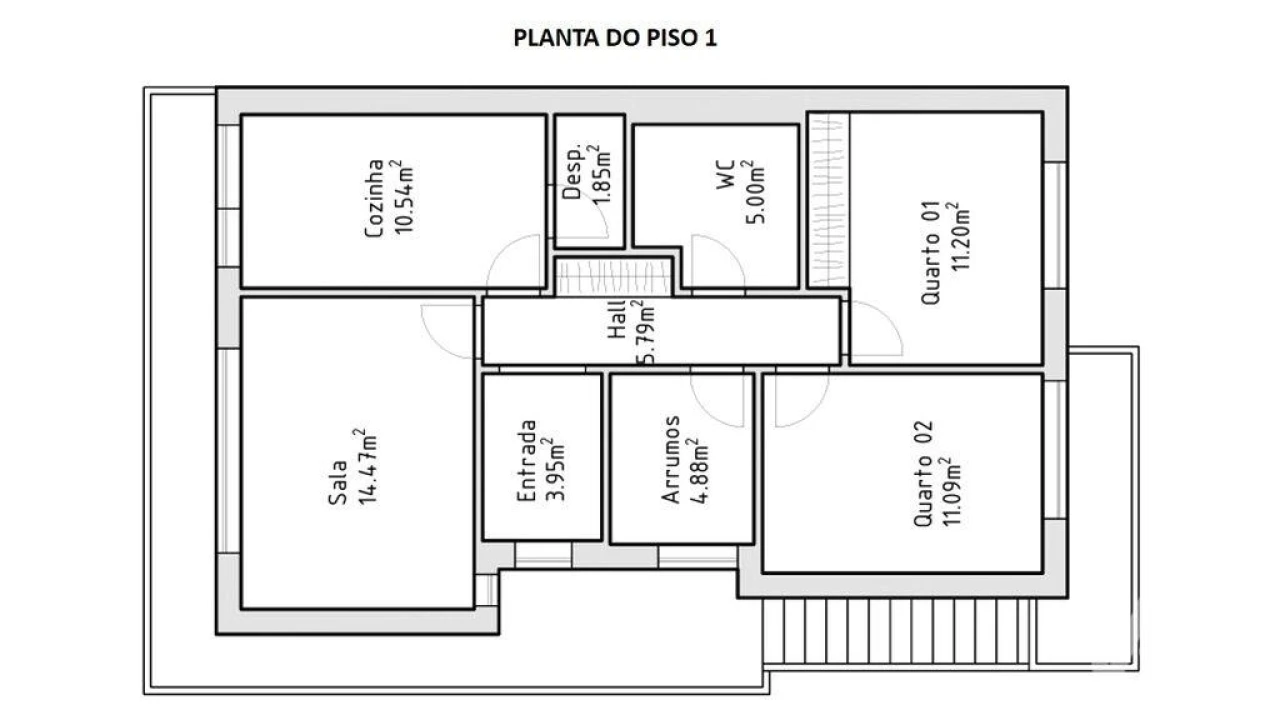 Moradia T2 para Venda em Custóias, Leça do Balio e Guifões Foto 32