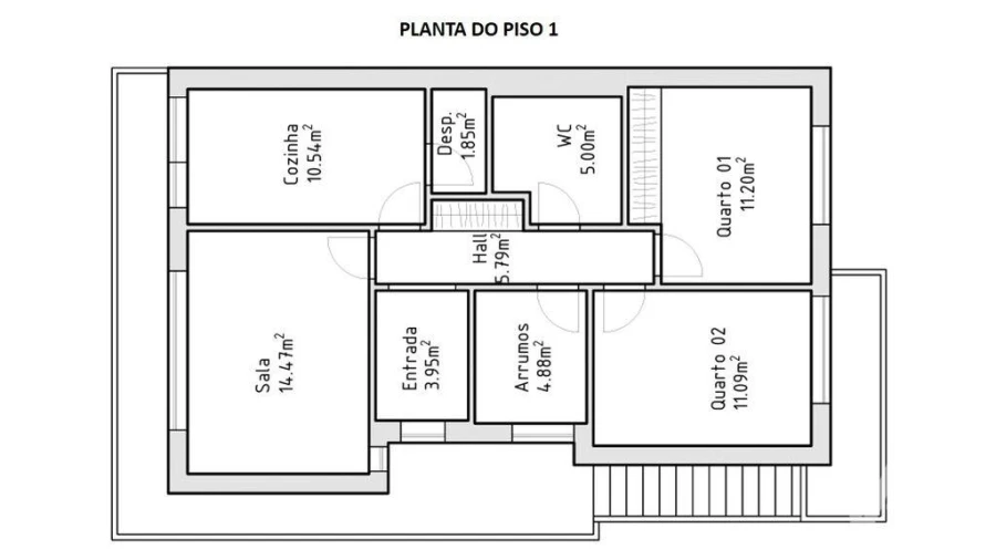 Moradia T2 para Venda em Custóias, Leça do Balio e Guifões Foto 32