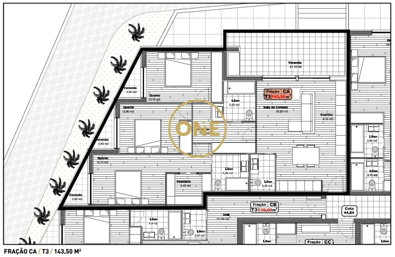 Apartamento T3 para Venda em Valença, Cristelo Covo e Arão Foto 20