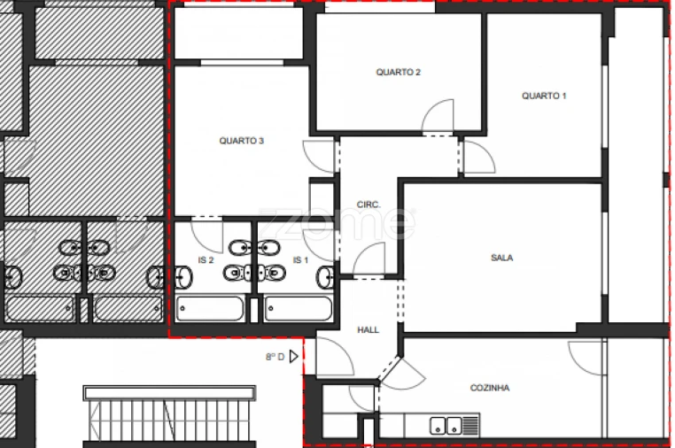 Apartamento T3 para Arrendamento em Oeiras e São Julião da Barra, Paço de Arcos e Caxias Foto 25