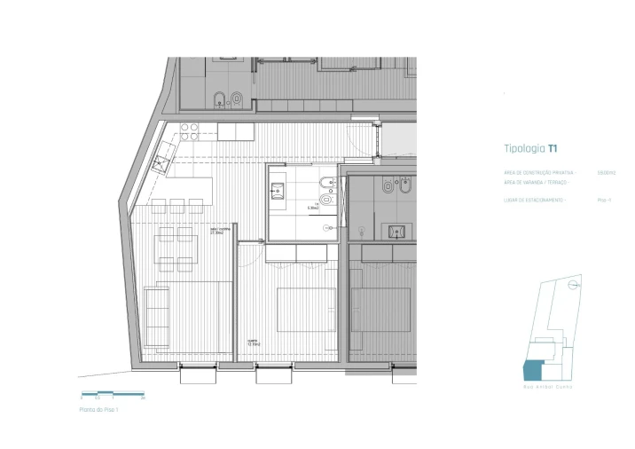 Apartamento T1 para Venda em Cedofeita, Santo Ildefonso, Sé, Miragaia, São Nicolau e Vitória Foto 23