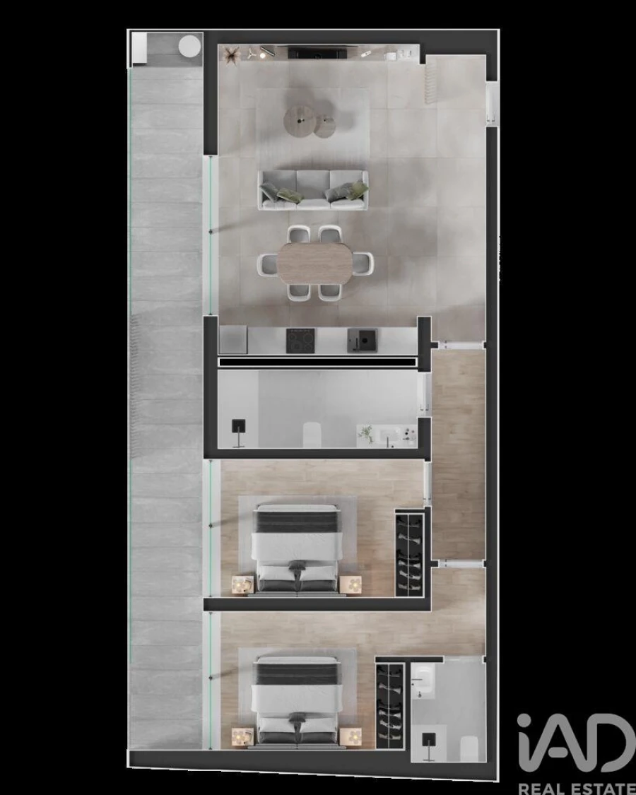 Apartamento T2 para Venda em Portimão Foto 12