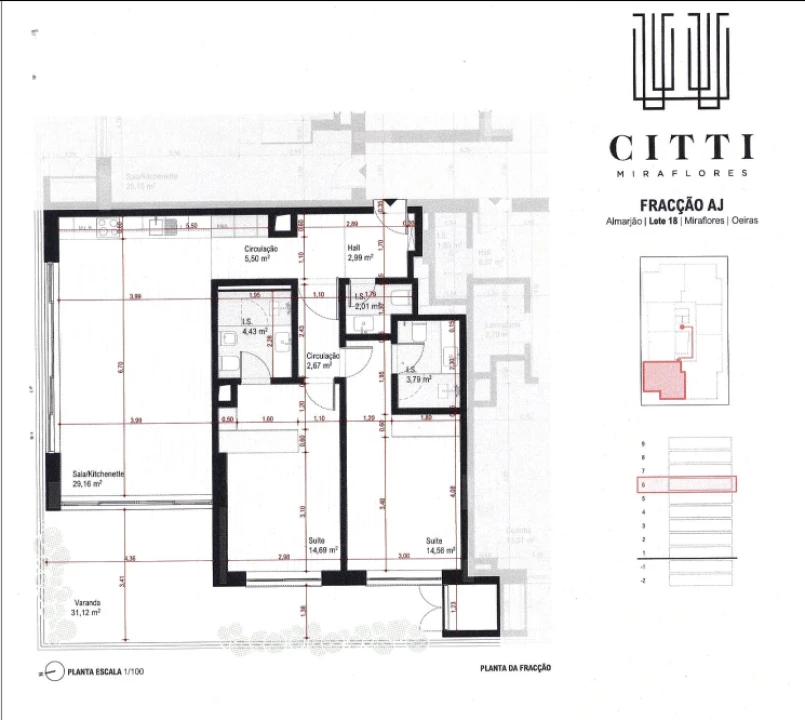 Apartamento T2 para Venda em Algés, Linda-A-Velha e Cruz Quebrada-Dafundo Foto 35