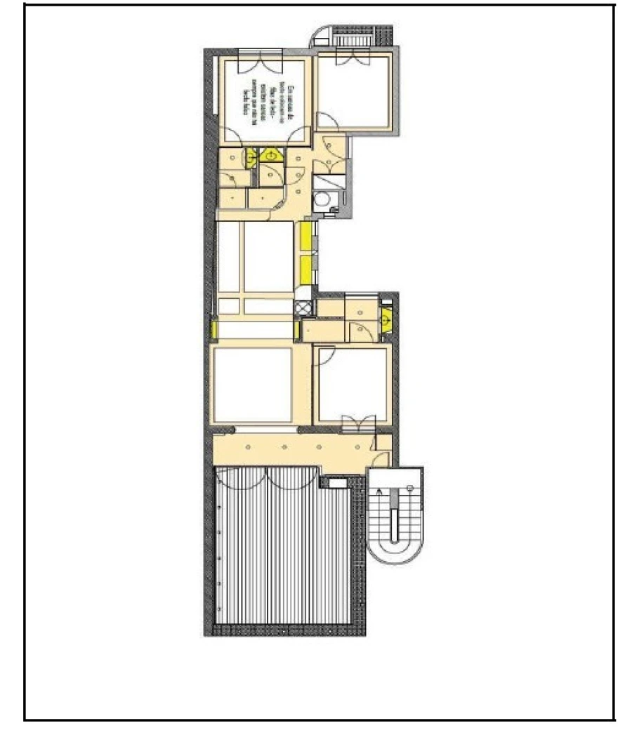 Apartamento T3 para Venda em Cedofeita, Santo Ildefonso, Sé, Miragaia, São Nicolau e Vitória Planta 1