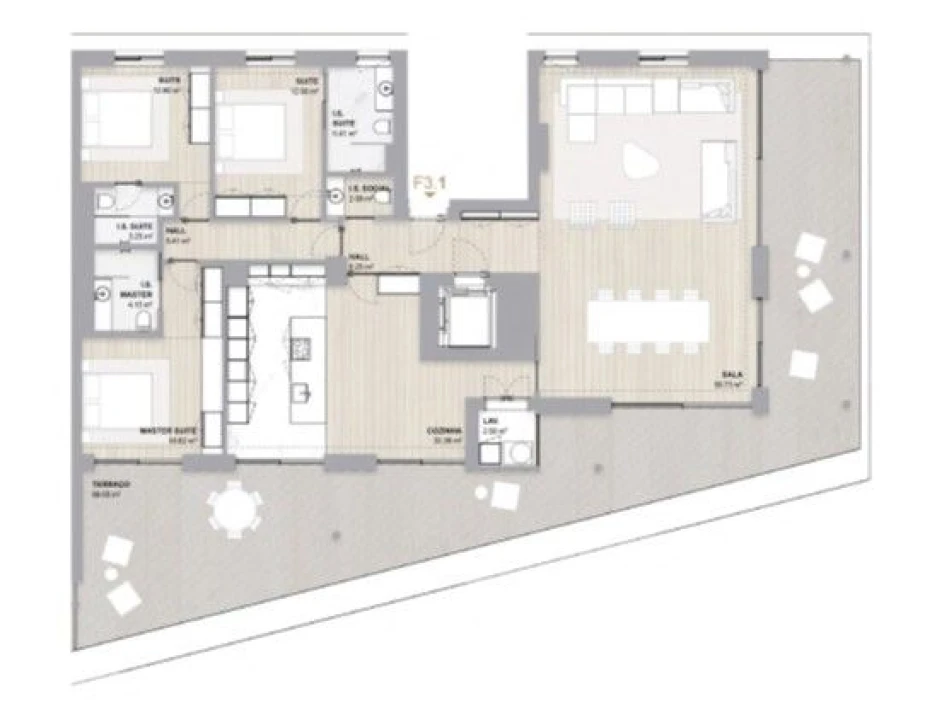 Apartamento T3 para Venda em Aldoar, Foz do Douro e Nevogilde Foto 18