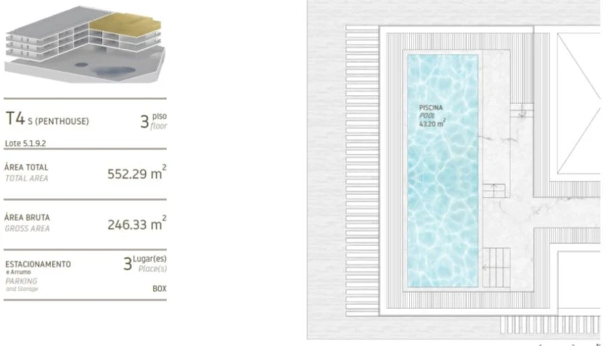 Apartamento T4 para Venda em Quarteira Foto 14